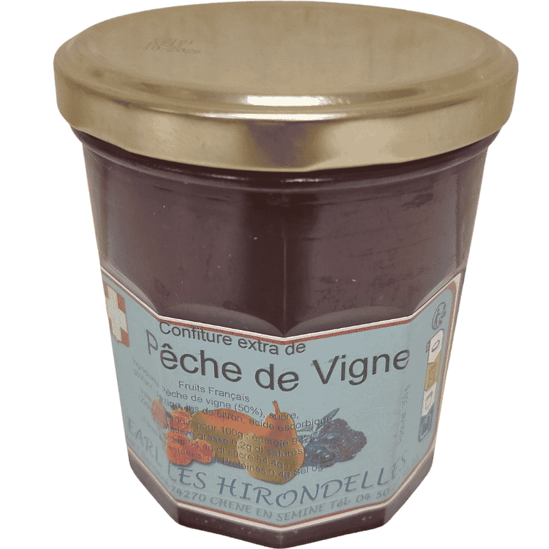 Confiture Extra Pêche de Vigne