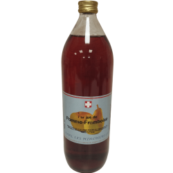 Pur jus de fruits artisanal Pomme-Framboise