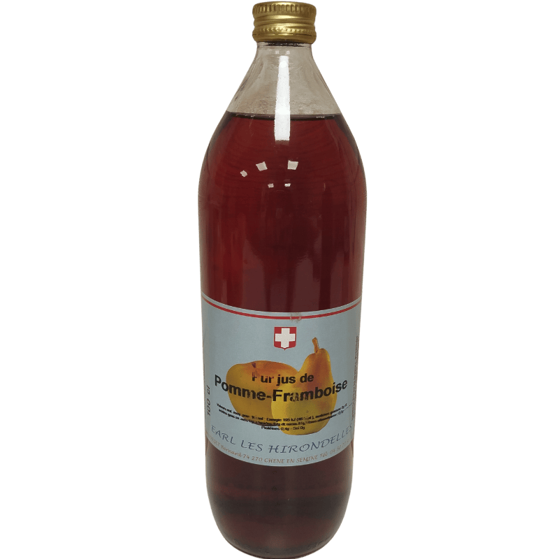 Pur jus de fruits artisanal Pomme-Framboise