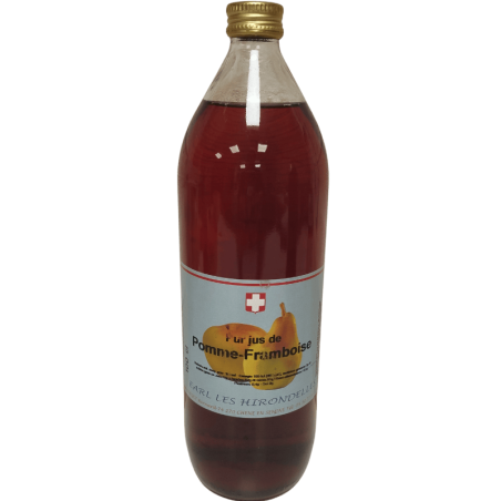 Pur jus de fruits artisanal Pomme-Framboise