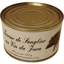 Terrine de Sanglier au Vin du Jura