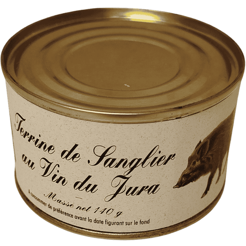 Terrine de Sanglier au Vin du Jura