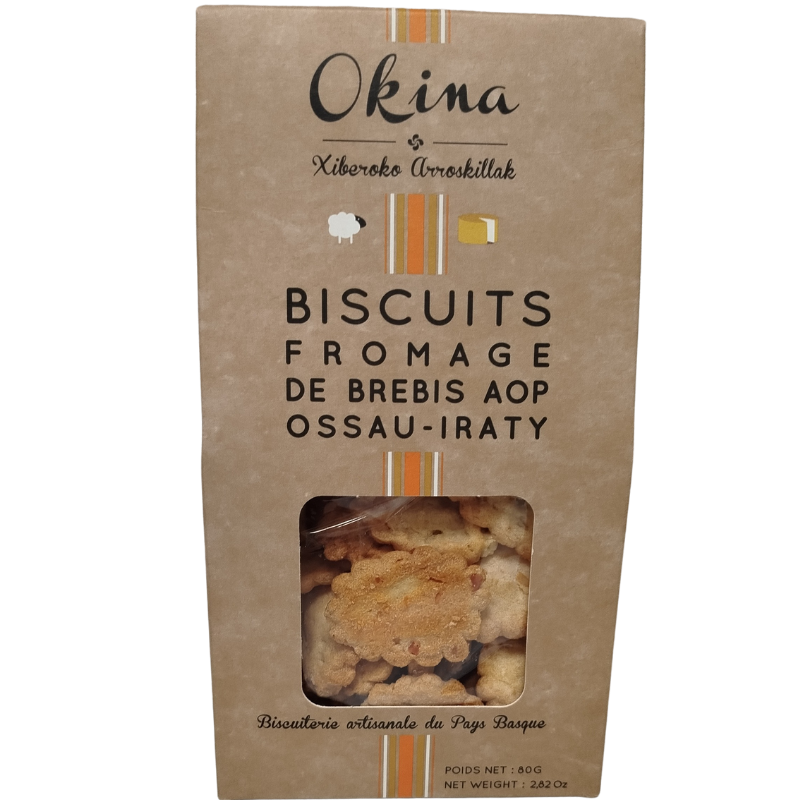 Biscuits apéritif Fromage de brebis AOP