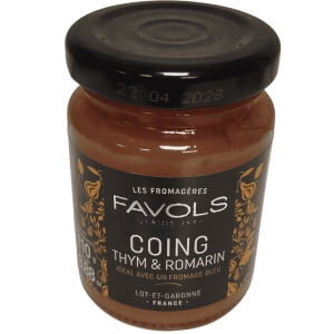 Coing Thym & Romarin