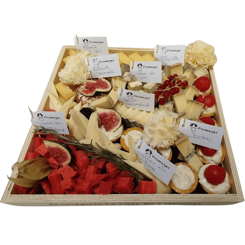 Aperitif cheese platter
