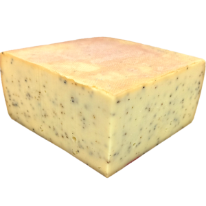 Raclette with black pepper