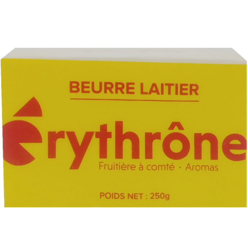 Raw milk butter - Cooperative Fromagère des Erythrones