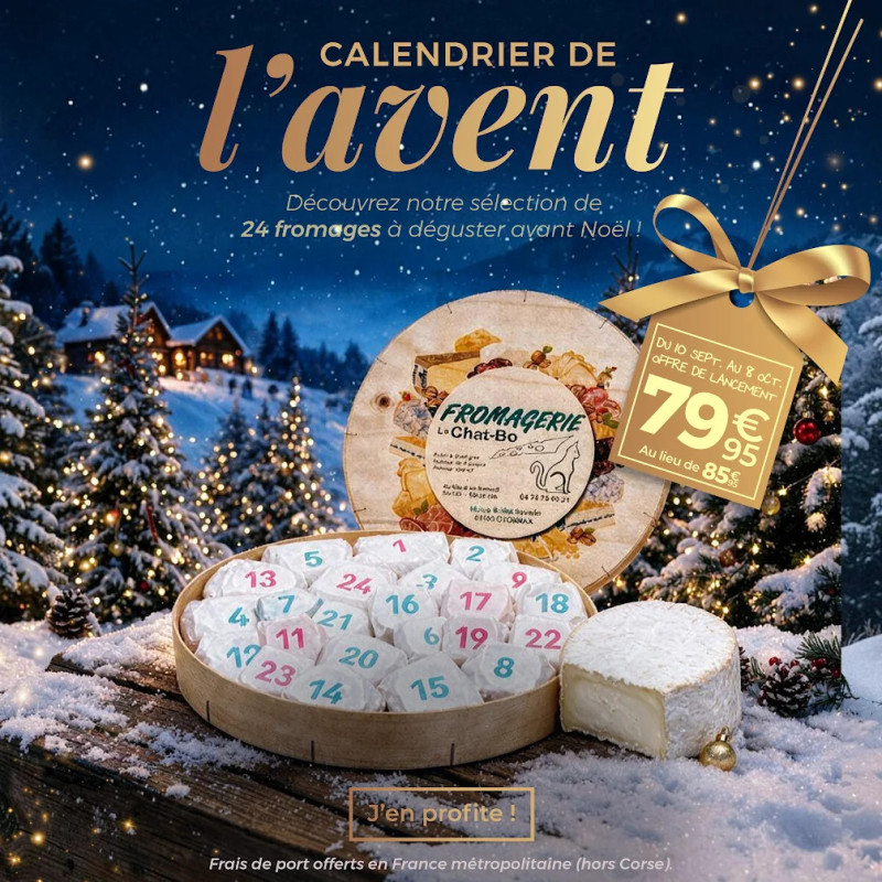 calendrier de l'avent fromage