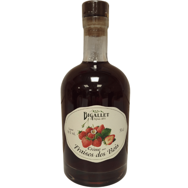 Crème aux Fraises des Bois Bigallet - 20CL