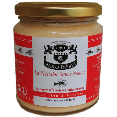 Véritable sauce Nantua au beurre d'écrevisses  - 1