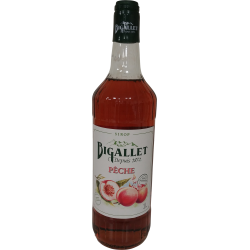 Sirop de pêche Bigallet - 1 L