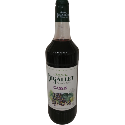Sirop de cassis Bigallet - 1 L Sirop de cassis Bigallet - 1 L