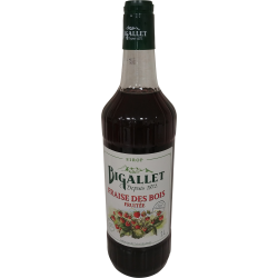 Bigallet fruity wild strawberry syrup - 1 L