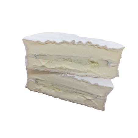 Creamy Burgundy cheese with Bleu d'Auvergne PDO