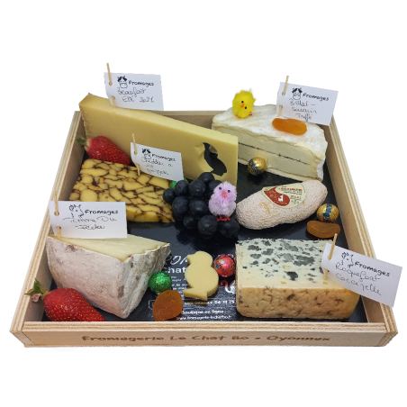 Easter cheese tray