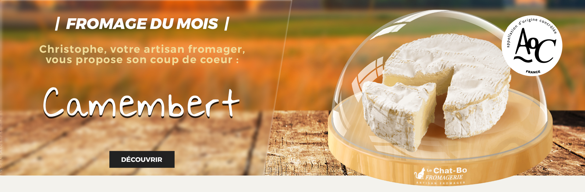 AOUT FROMAGE DU MOIS